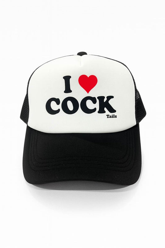 I Love Cock Tails Trucker Hat